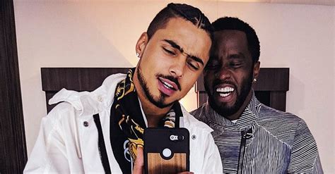 P Diddy & His Stepson Quincy Brown — Look into .